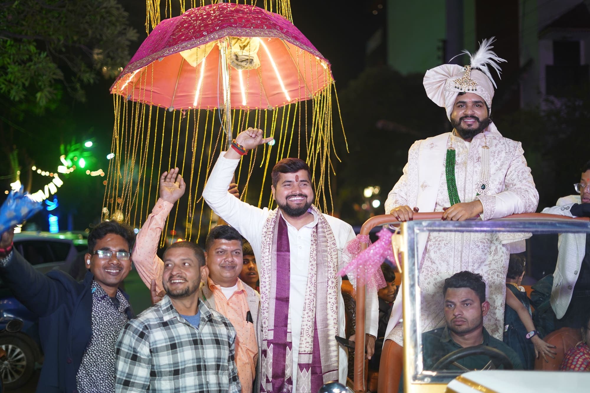 Wedding baraat procession photography in Noida - SRG Production