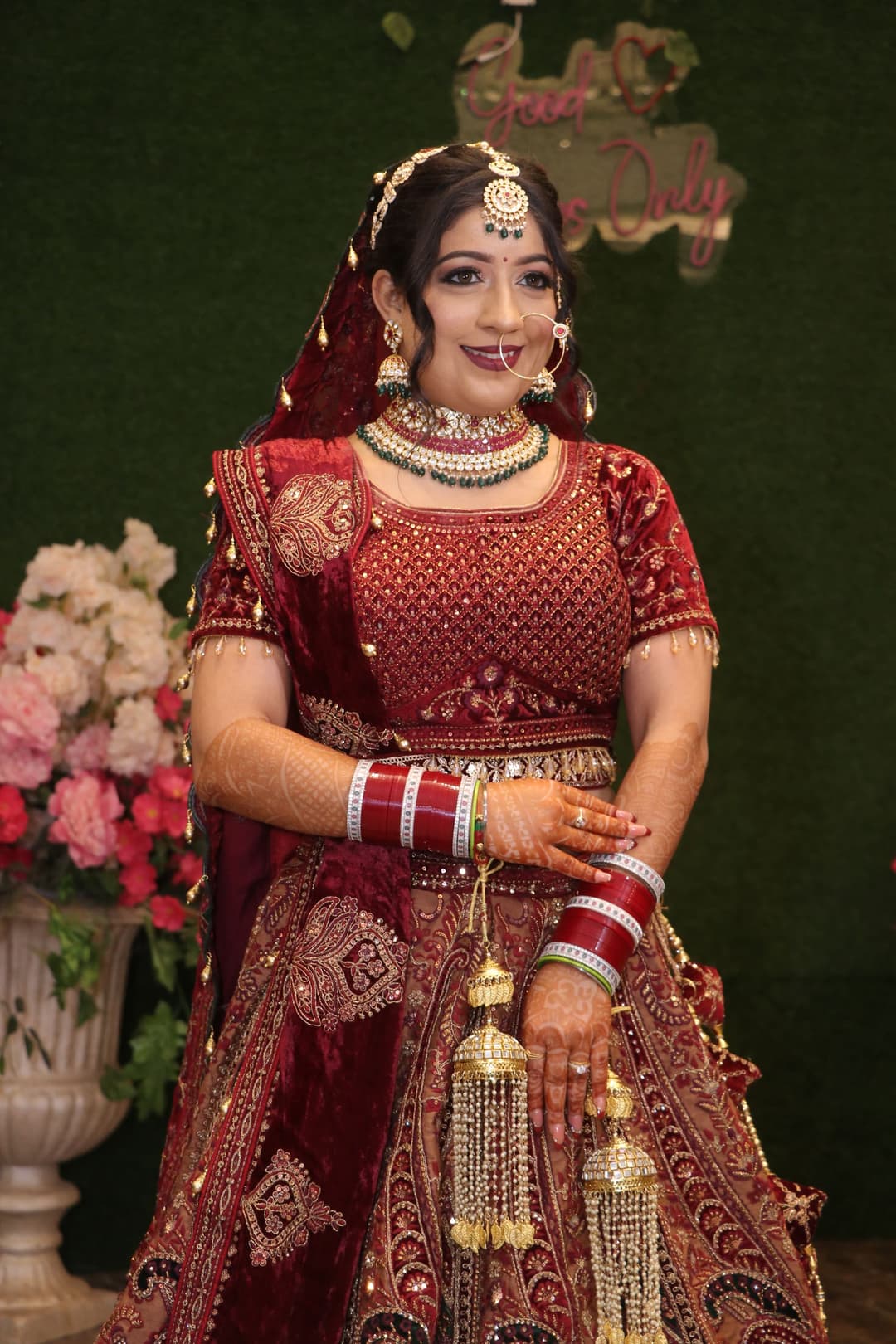 Bridal Adornments - Bridal wedding photography by SRG Production, Noida