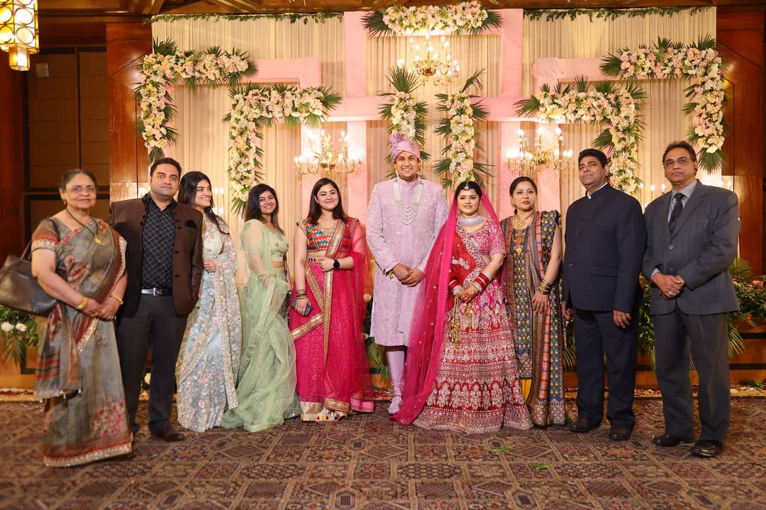 Family Celebration - Reception wedding photography by SRG Production, Noida
